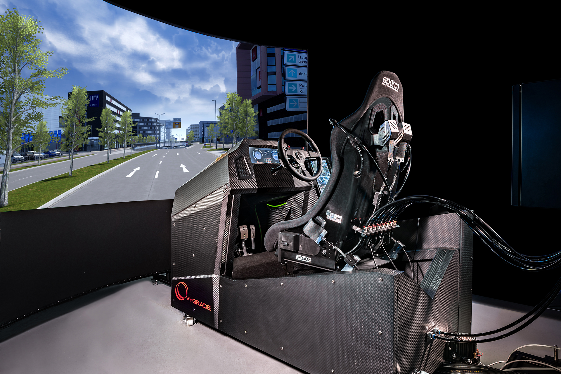Compact Simulator, driving simulator